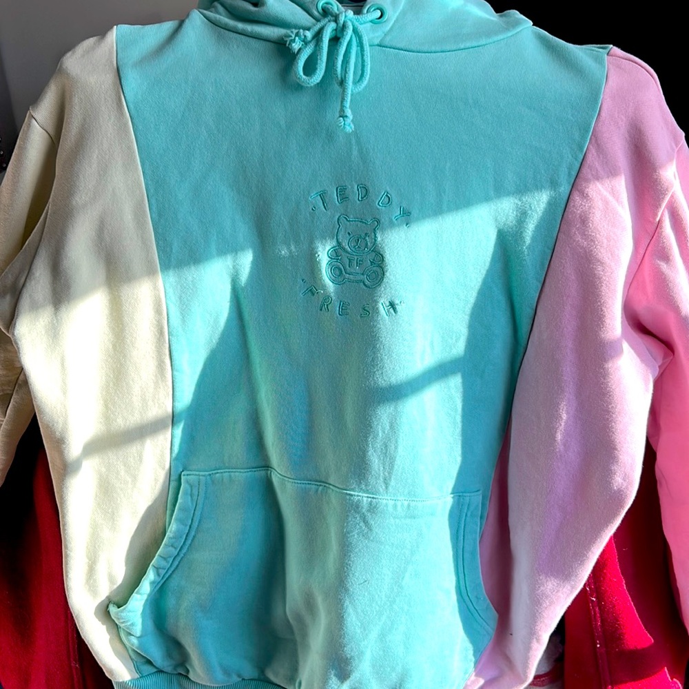 TEDDY FRESH TRI-COLORED HOODIE